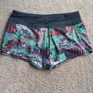 Lululemon Run Times short 4", sz 10